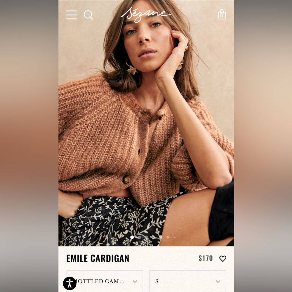 Sezane Emile Cardigan